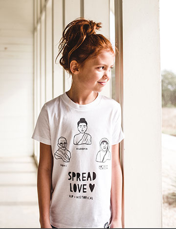 Metode Indskrive aflevere Spread Love T-shirt - Wee Rascals