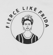 Fierce Like Frida Graphic T Kids
