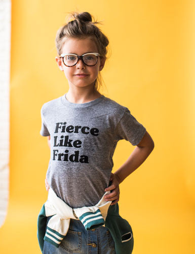 Fierce Like Frida Motto T-shirt